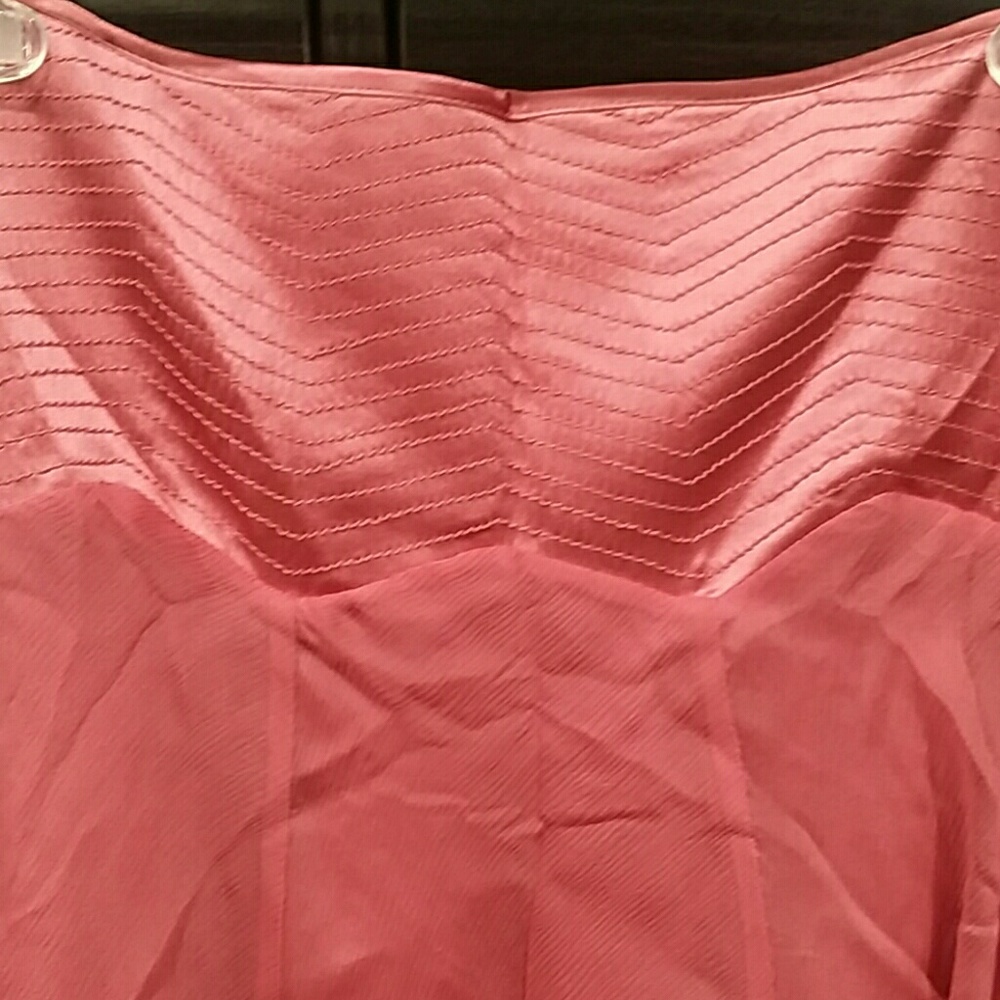 Chiffon layered ruffles asymmetrical skirt new - Picture 2 of 4